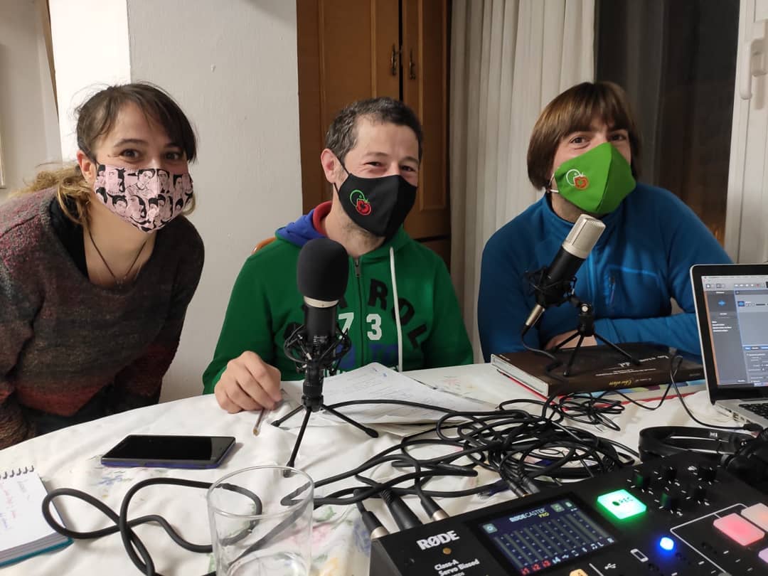 huerteco en radio mundocolmena con Veronica Herrero