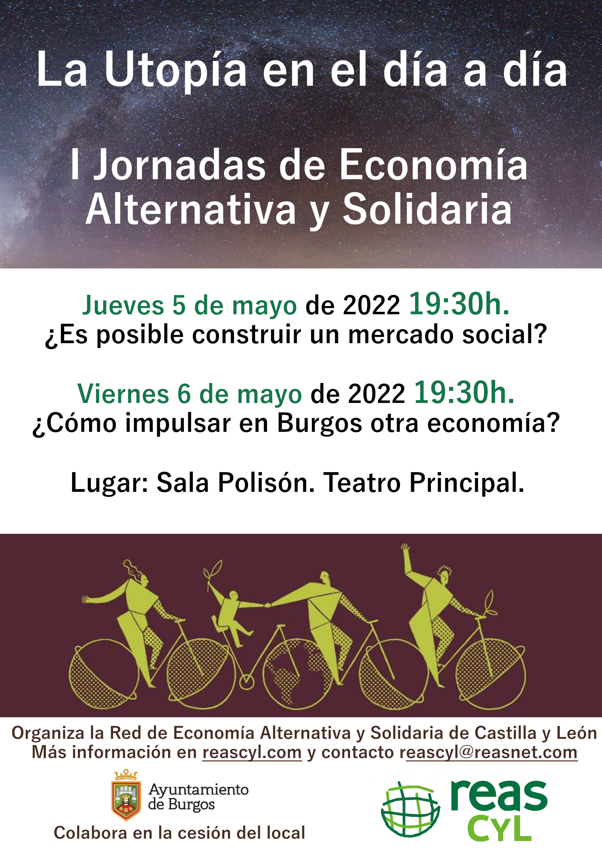 cartel Jornadas reascylBurgos22